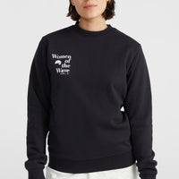 Sweatshirt à col rond Women of the Wave | Black Out