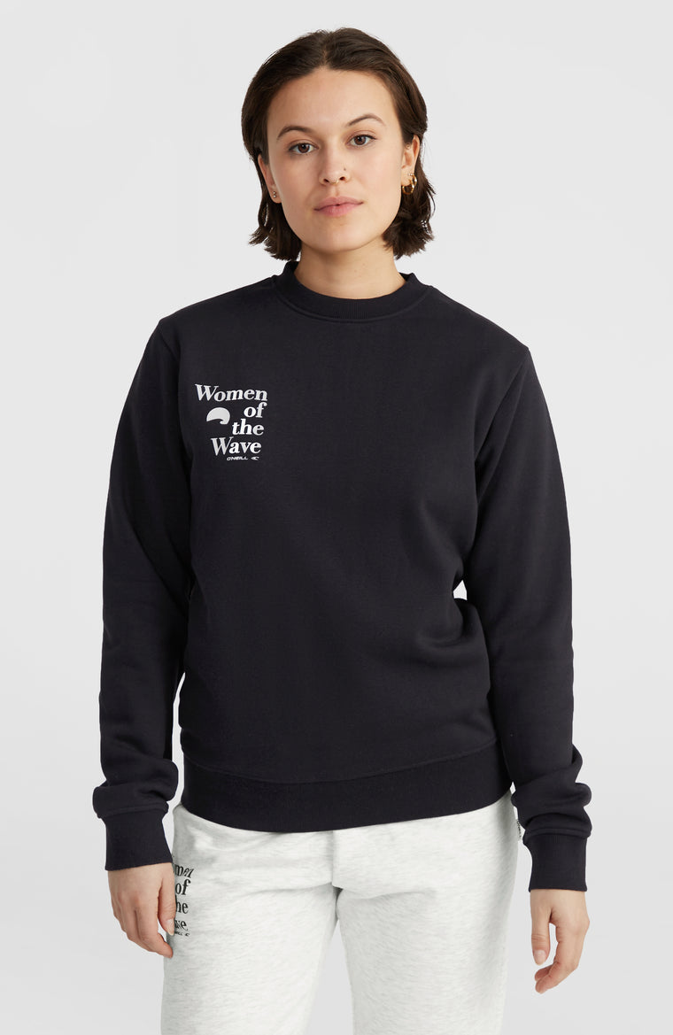 Sweatshirt à col rond Women of the Wave | Black Out