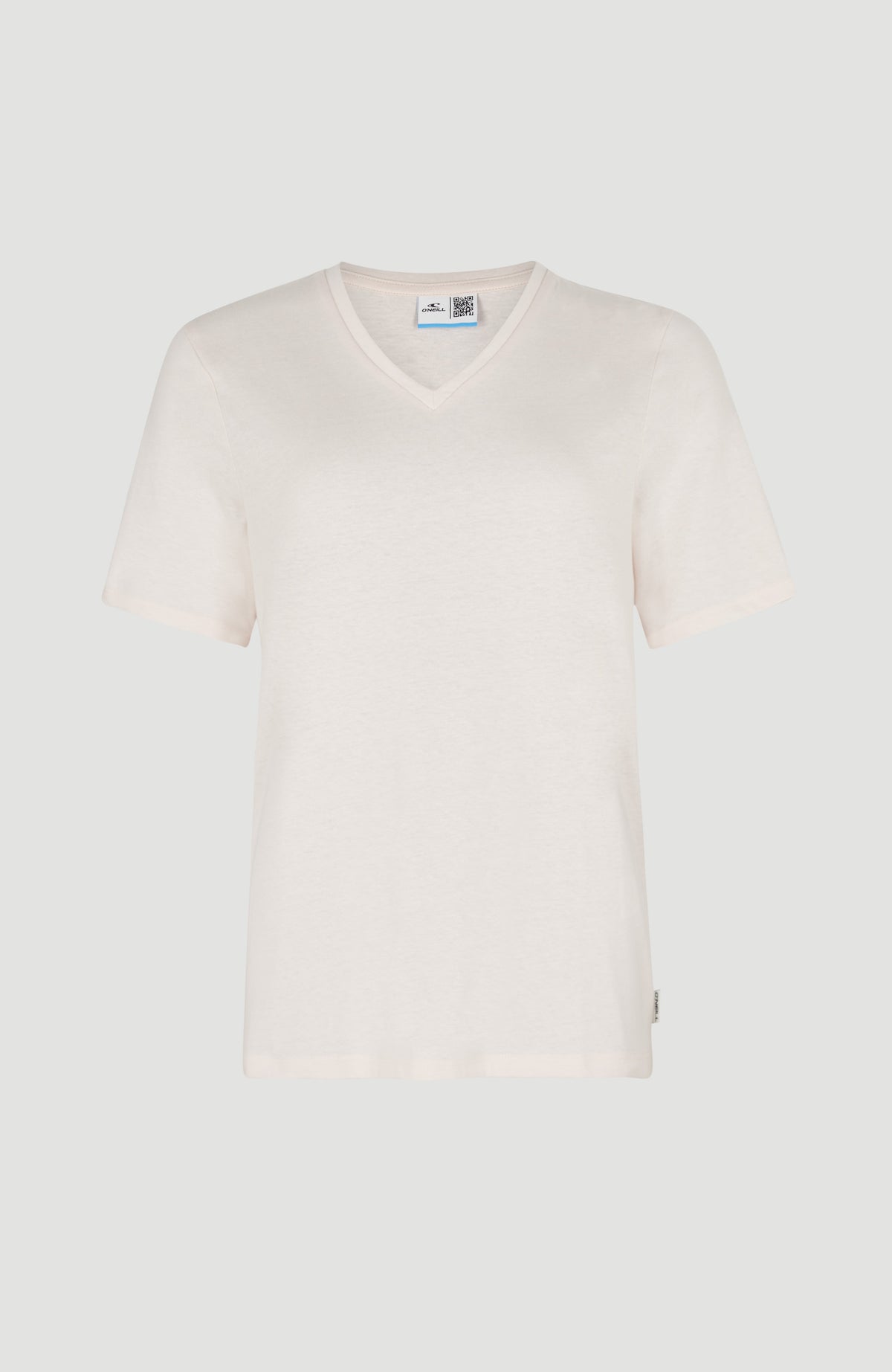 T-shirt Essentials à col V | Peach Whip
