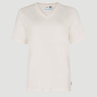 T-shirt Essentials à col V | Peach Whip