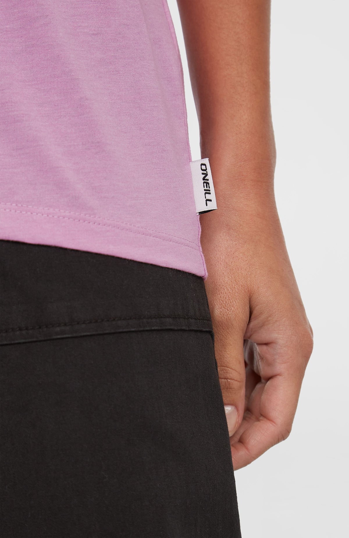 T-shirt Essentials à col V | Violet Tulle