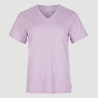 T-shirt Essentials à col V | Purple Rose