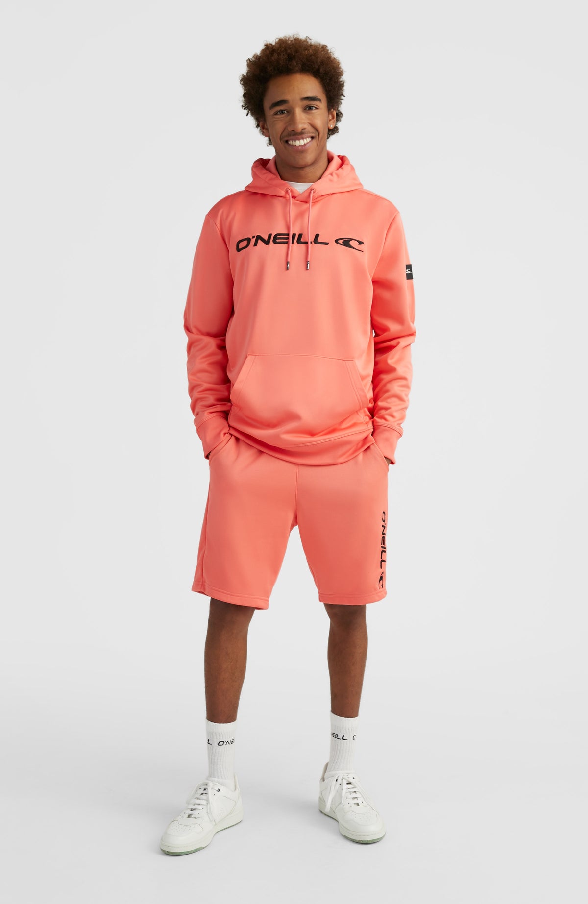 Polaire à capuche Rutile | Georgia Peach