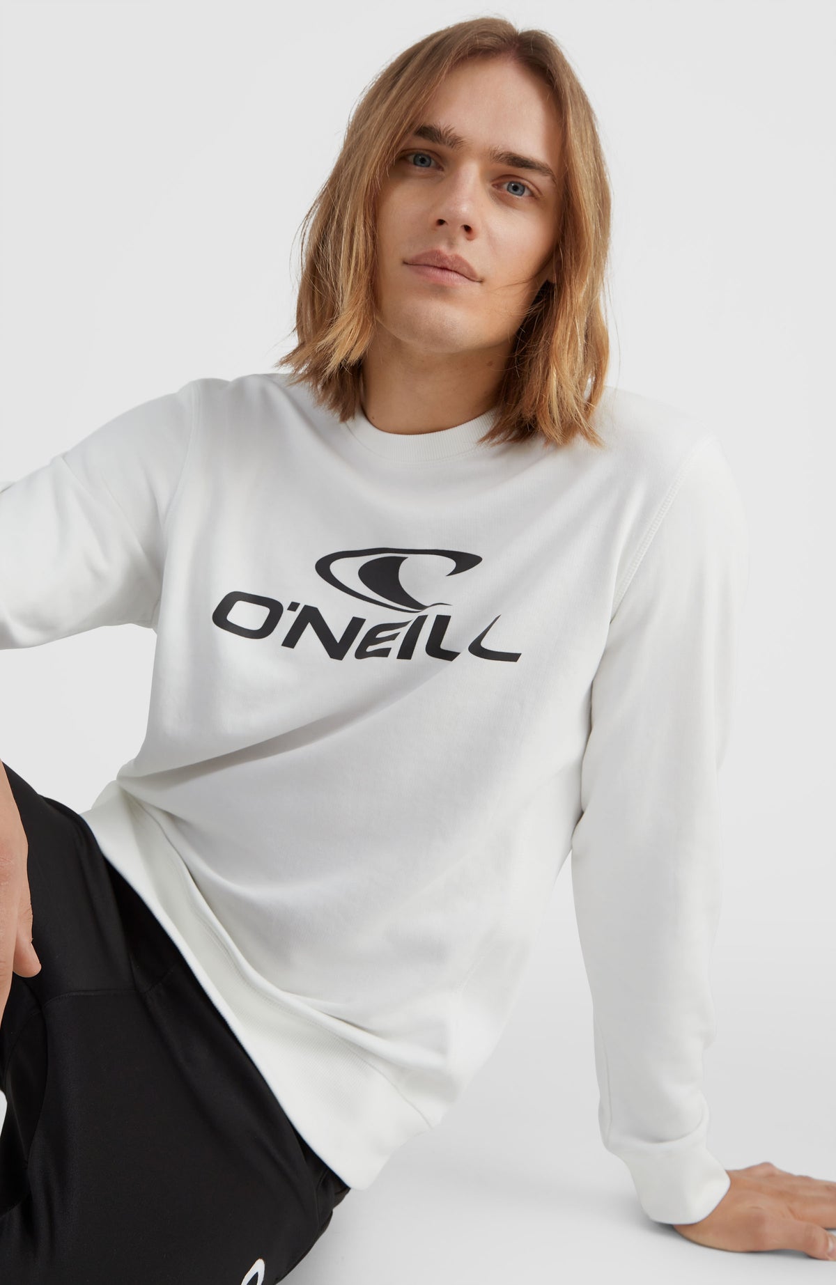 Sweatshirt à col rond O'Neill Logo | Snow White