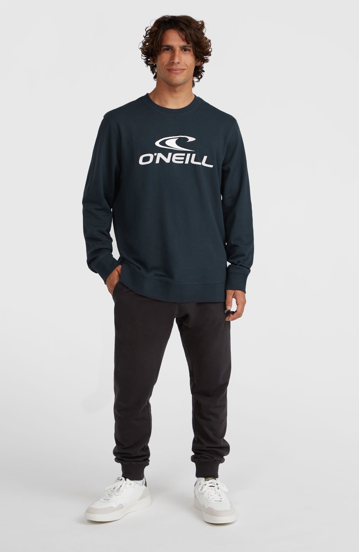 Sweatshirt à col rond O'Neill Logo | Ink Blue