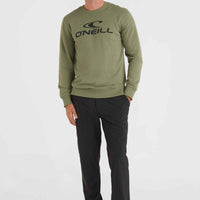 Sweatshirt à col rond et logo O'Neill | Deep Lichen Green
