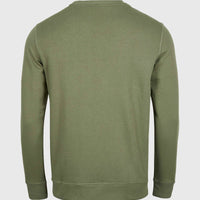 Sweatshirt à col rond O'Neill Logo | Deep Lichen Green