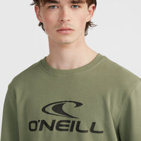 Sweatshirt à col rond O'Neill Logo | Military Green