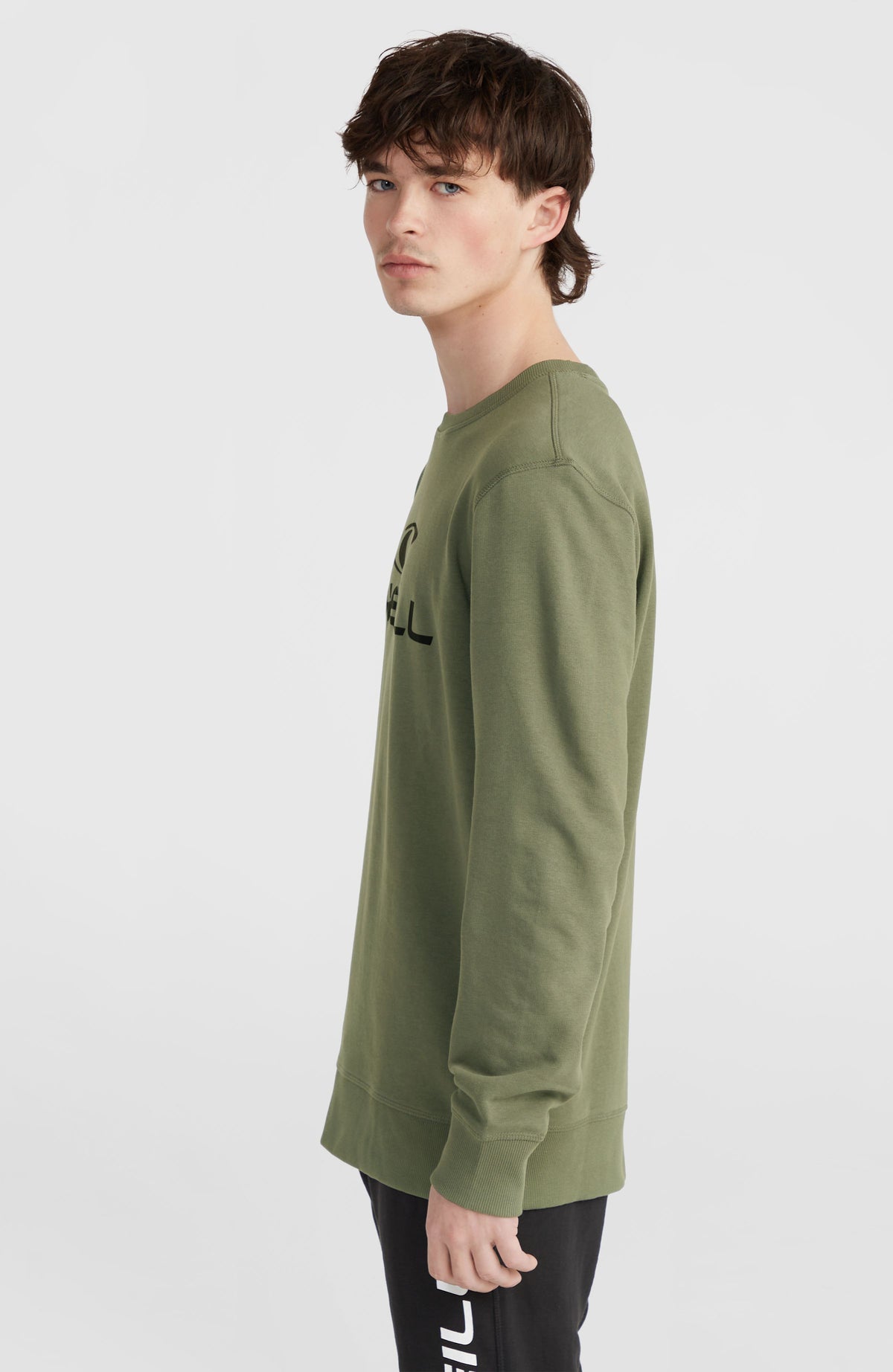 Sweatshirt à col rond O'Neill Logo | Military Green