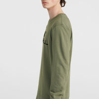 Sweatshirt à col rond O'Neill Logo | Military Green