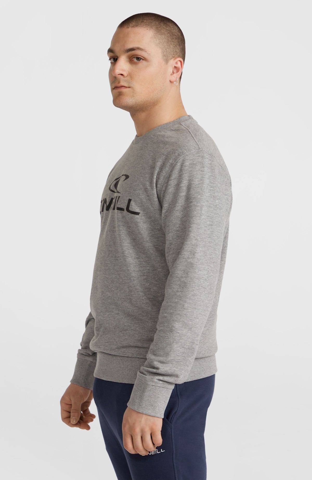 Sweatshirt à col rond O'Neill Logo | Silver Melee