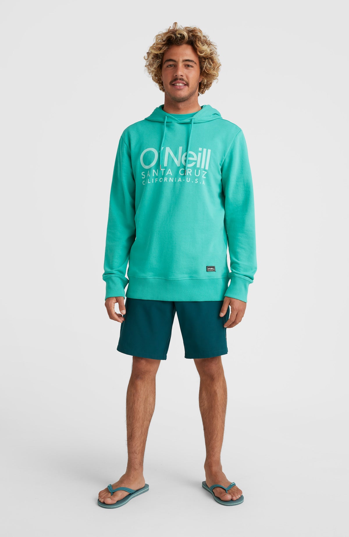 Sweat à capuche Cali Original | Sea Green