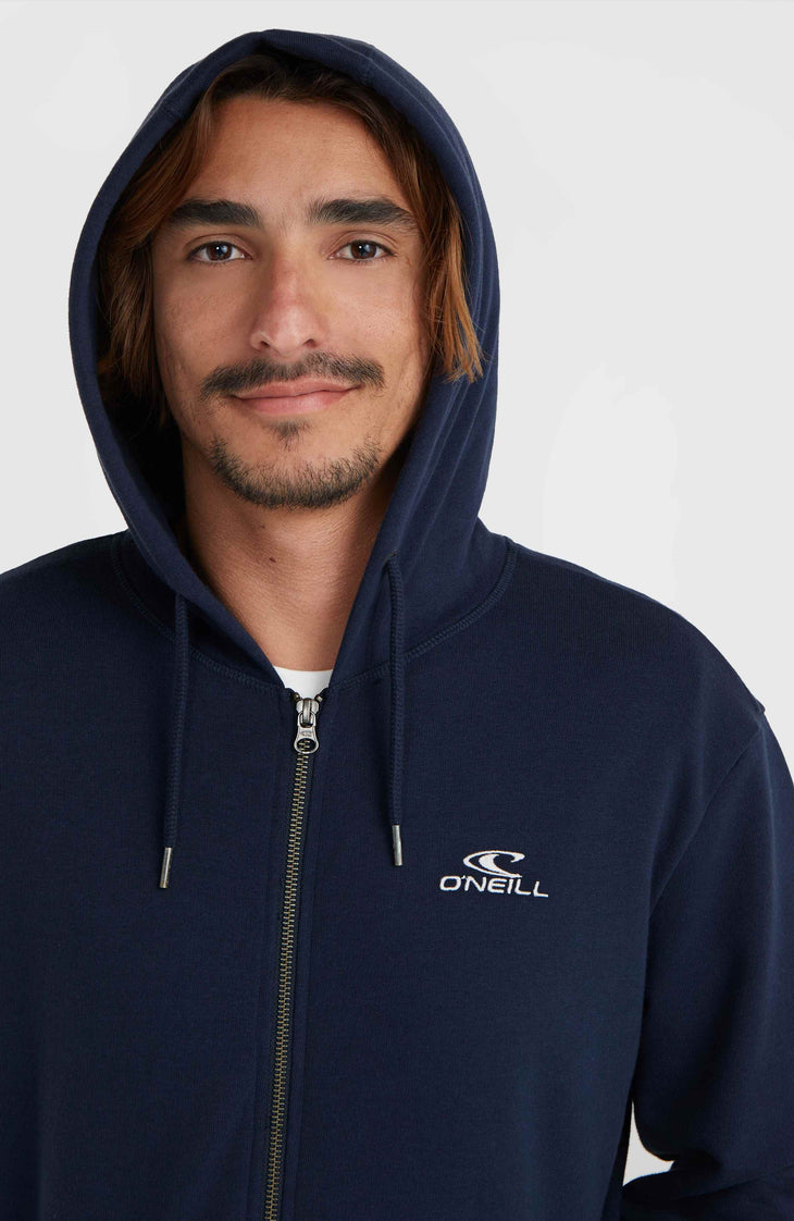 Sweat à capuche et zip intégral O'Neill Small Logo | Ink Blue