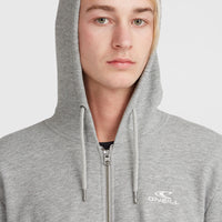 Sweat à capuche et zip intégral O'Neill Small Logo | Silver Melee