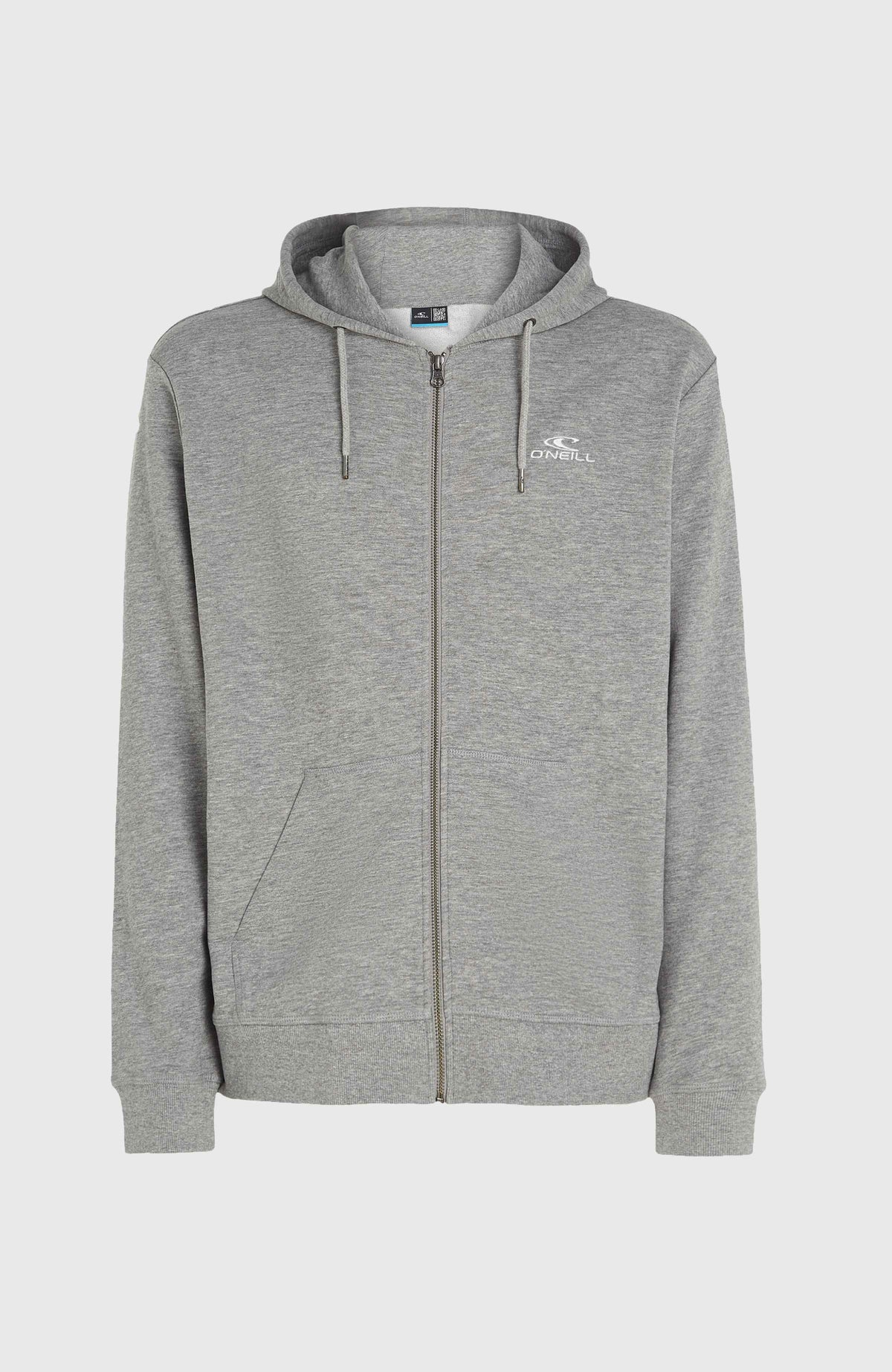 Sweat à capuche et zip intégral O'Neill Small Logo | Silver Melee
