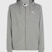 Sweat à capuche et zip intégral O'Neill Small Logo | Silver Melee