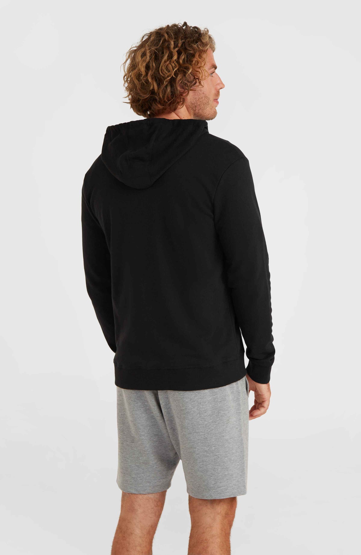 Sweat à capuche et zip intégral O'Neill Small Logo | Black Out