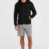 Sweat à capuche et zip intégral O'Neill Small Logo | Black Out