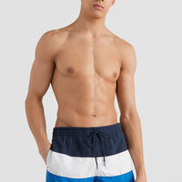 Short De Bain Frame Block | Blue Multi 9
