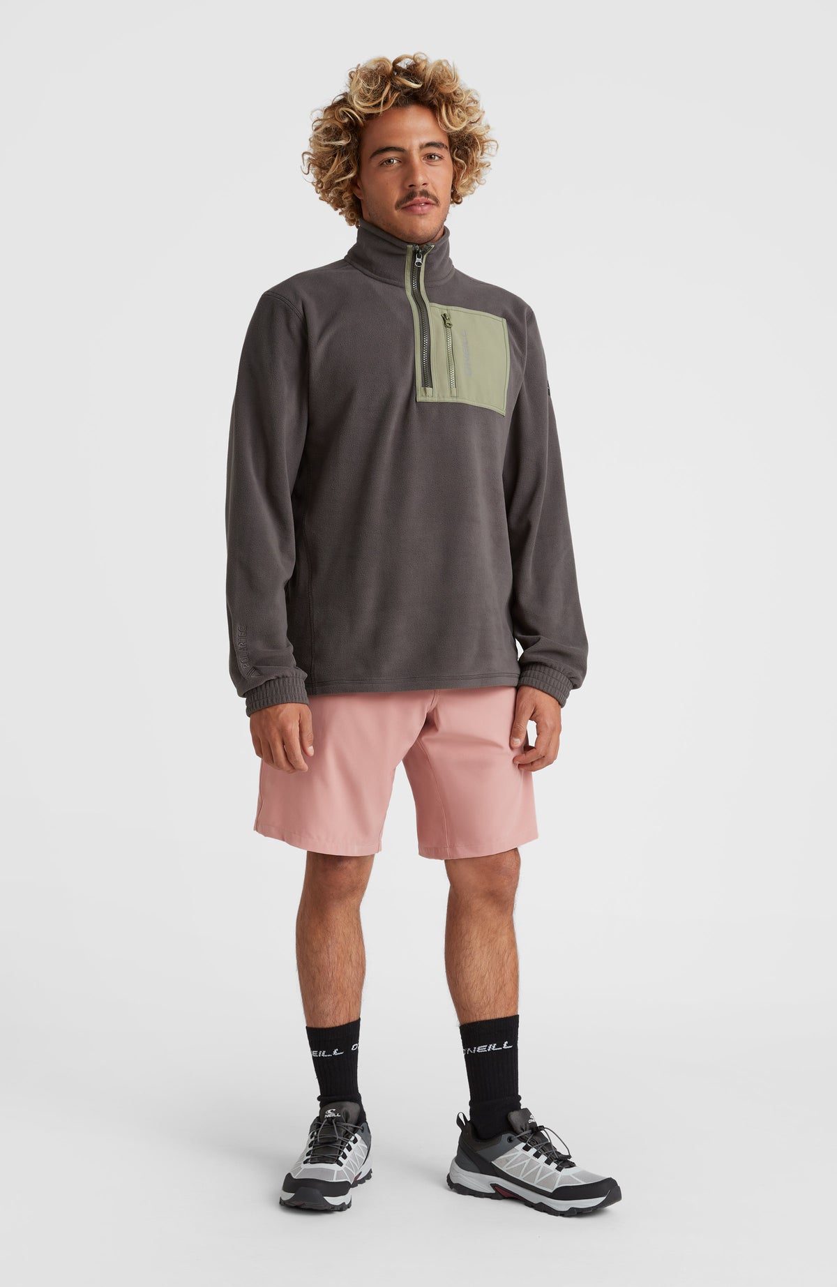 Short chino Hybrid | Ash Rose