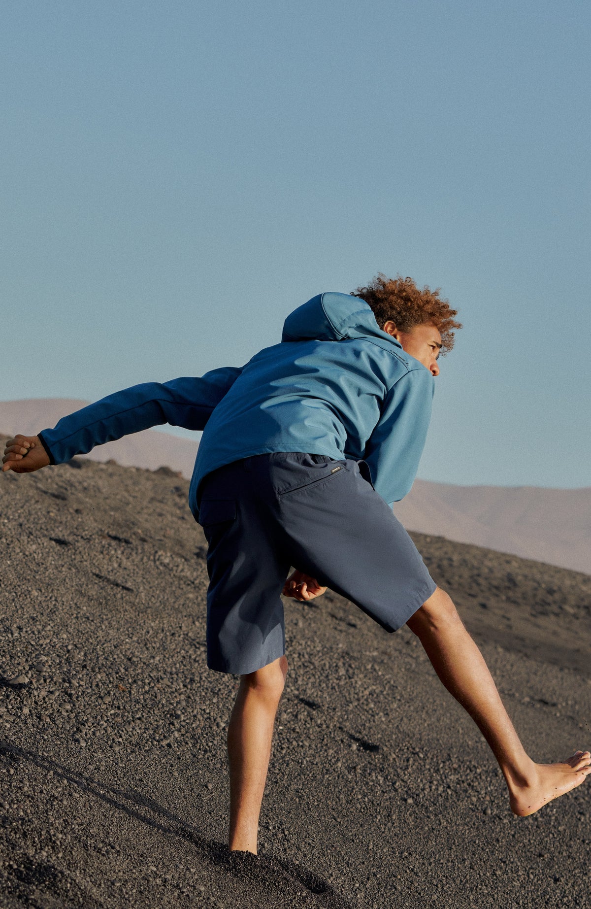 Short chino Hybrid | Ink Blue