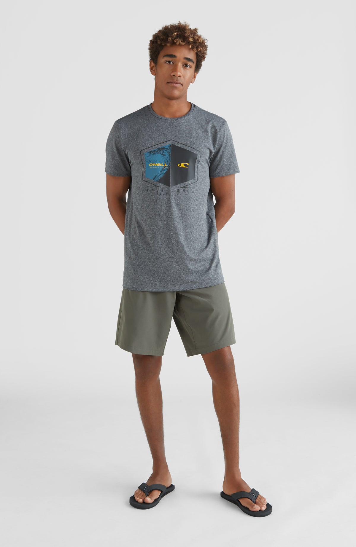 Short chino Hybrid | Military Green