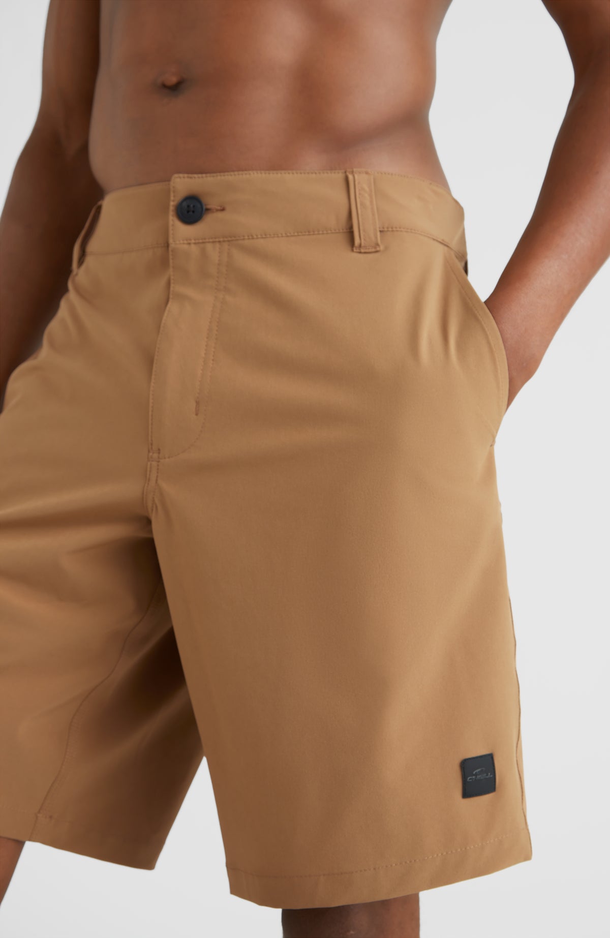 Short chino Hybrid | Toasted Coconut