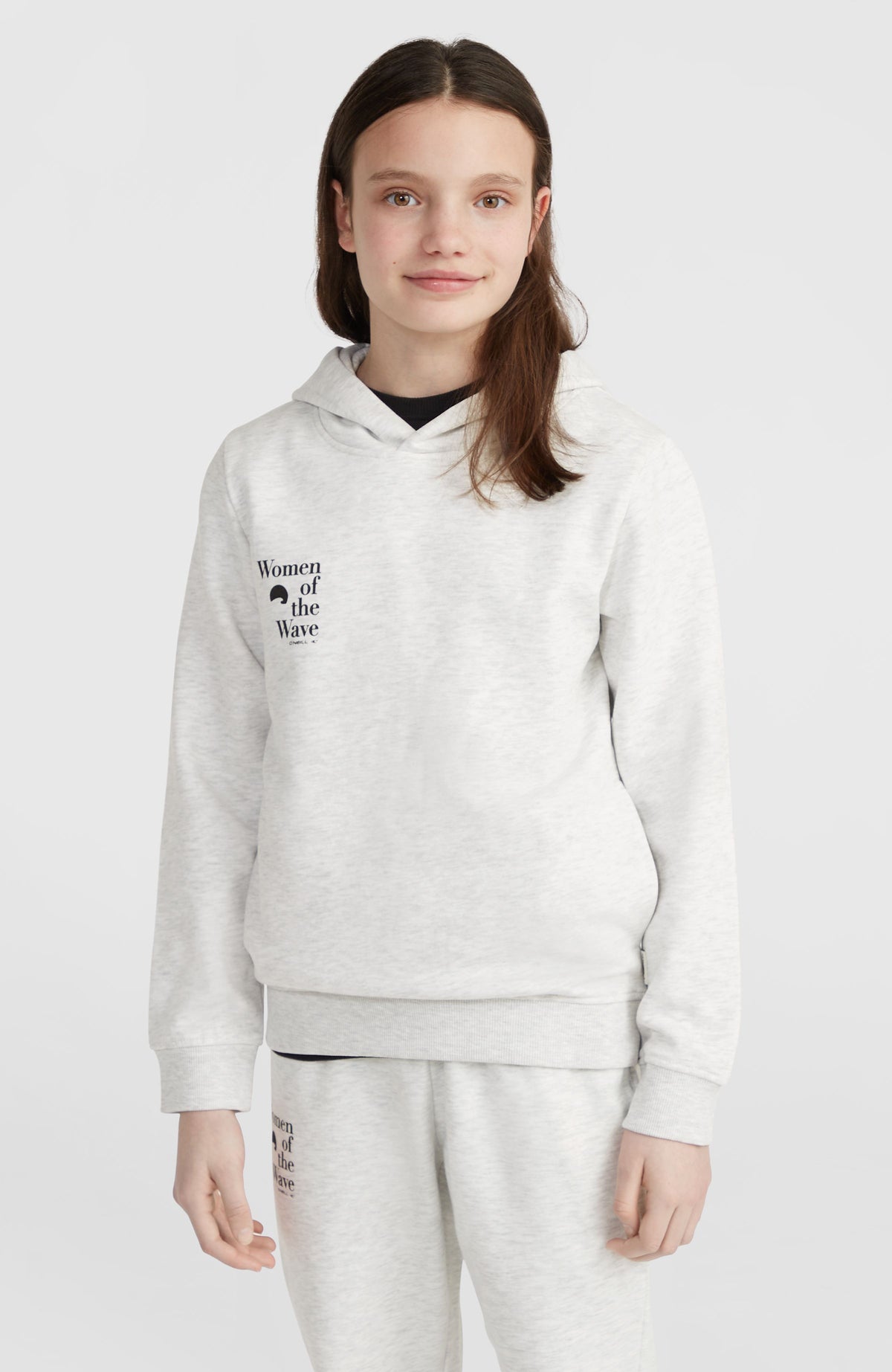 Sweat à capuche Women of the Wave | White Melange