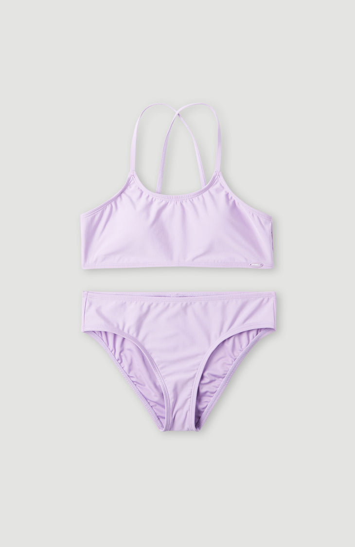 Ensemble bikini brassière Essentials | Purple Rose