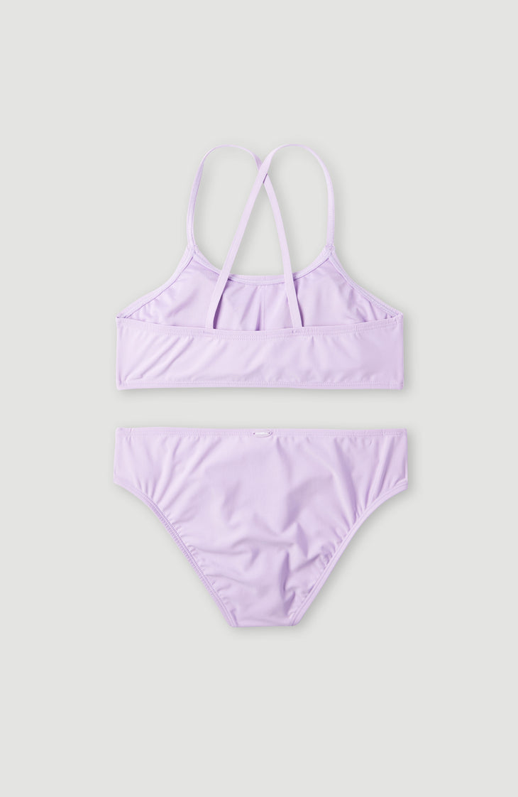 Ensemble bikini brassière Essentials | Purple Rose