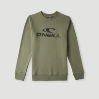 Sweatshirt à col rond O'Neill Logo | Deep Lichen Green