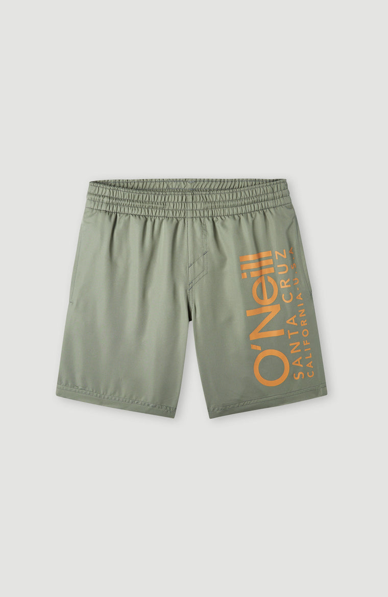 Short de bain Original Cali 14\ | Deep Lichen Green