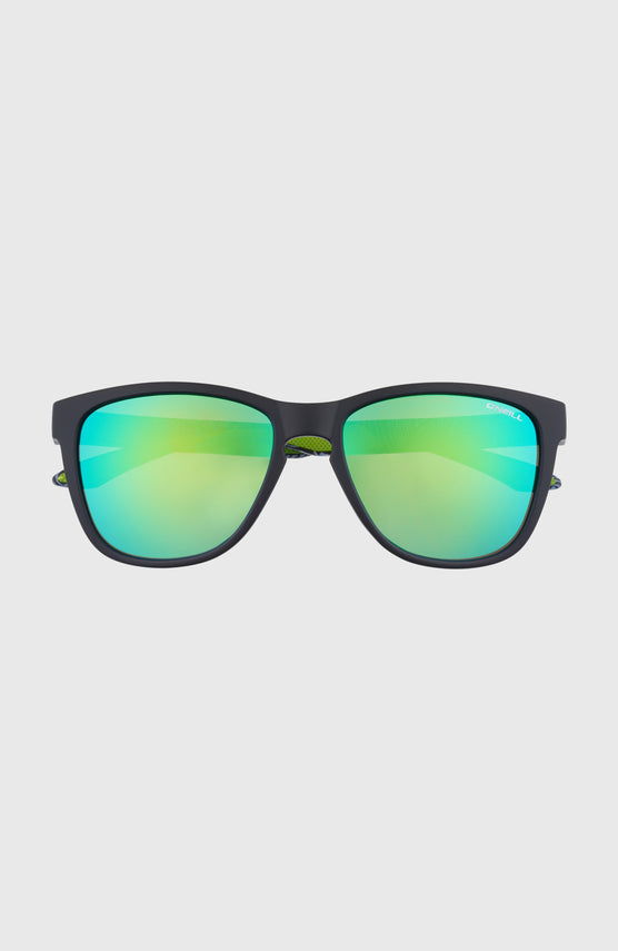 lunettes de soleil O'Neill DawnPatrol | MATTE BLACK/ GREEN RETRO PRINT