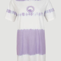 Robe Tee-shirt Women Of The Wave | Purple Tie Dye