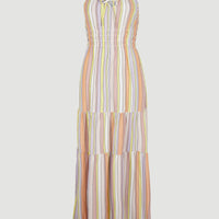 Robe longue Quorra | Multi Stripe