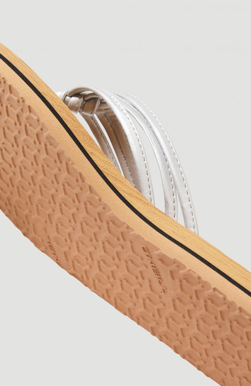 Tongs Ditsy | Silver