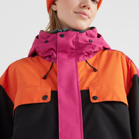 Veste de Ski Tanzanite | Fuchsia Red Colour Block