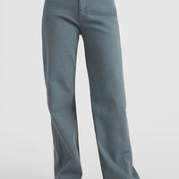Pantalon Twill High-Waist | Balsam Green