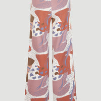 Pantalon de survêtement à taille haute et à jambes large Lulu | Patchwork Print