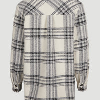 Surchemise Over Shirt | White Cosy Check