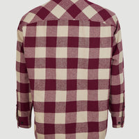 Chemise Flannel | Red Small Buffalo Check