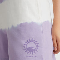 Short Women Of The Wave High-Waist | Purple Tie Dye