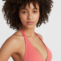 Ensemble Bikini Marga Cruz Halter | Red Simple Stripe