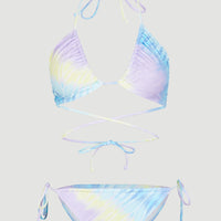 Ensemble bikini Kat Becca Women Of The Wave | Blue Tie Dye