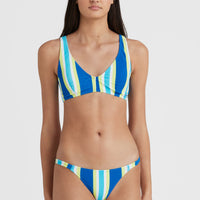 Ensemble bikini triangle Terry Lucia | Blue Towel Stripe