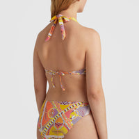 Bas de bikini Rita | Yellow Scarf Print