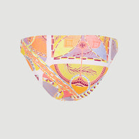 Bas de bikini Cruz | Yellow Scarf Print