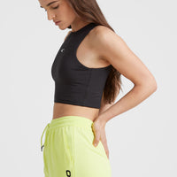 Top Active Cropped Sports | Black Out