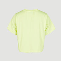 Tee-shirt Rutile Cropped | Sunny Lime