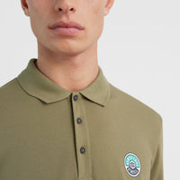 Chemise Polo Surf State | Deep Lichen Green